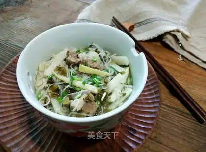 Sour crumb soup