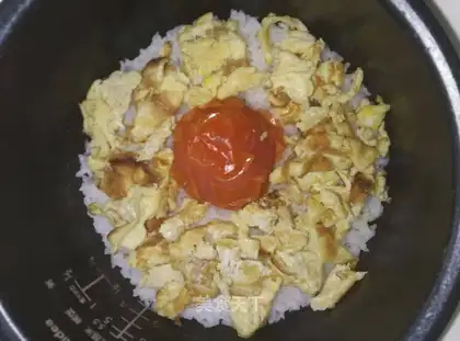 Tomato egg rice