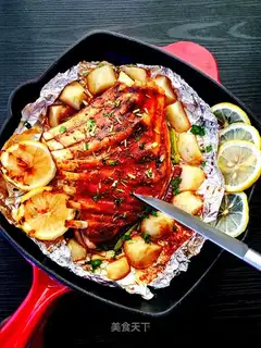 Potato lamb chops