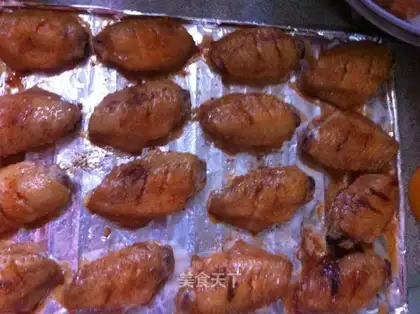 Roasted chickens
