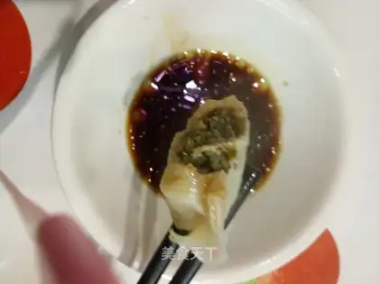 Sea belt dumplings