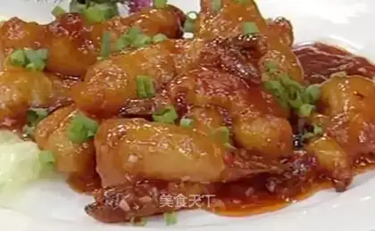 Japanese dry burning shrimp