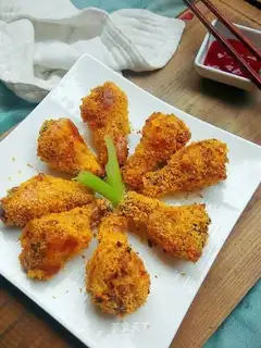 Cream-free, roasted chicken wings