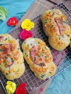 Ham cheese bread