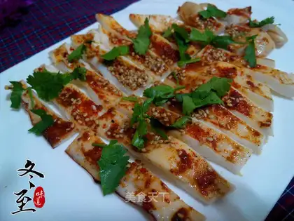 Roasted squid