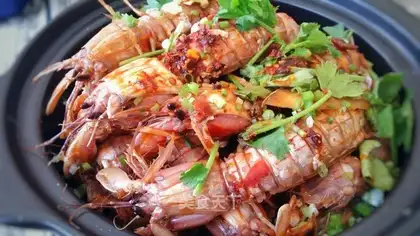 Spicy leather shrimp