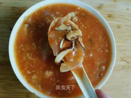 Spaghetti mushroom sauce