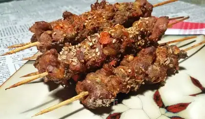 Spicy lamb string