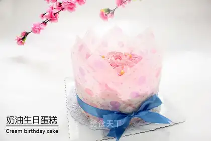 Flowers for birthday cake