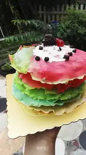 Rainbow lasagna