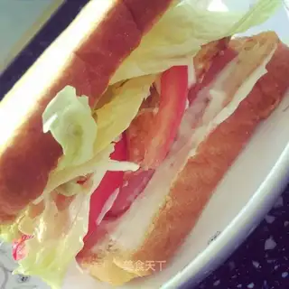 Homemade sandwiches