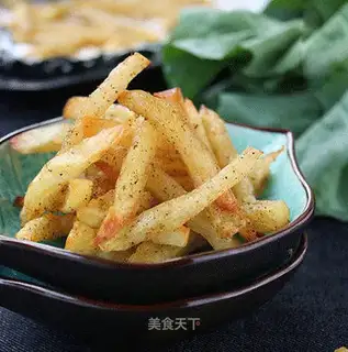 Pretzels and fries