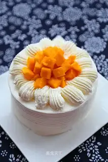 Mango butter cake