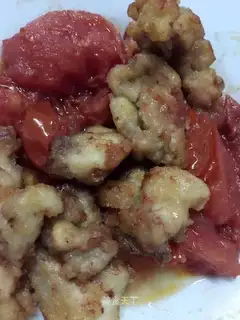 Tomato fried chicken