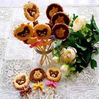 Lollipop cookies