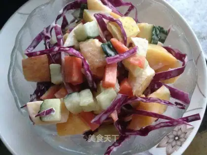 Rainbow salad