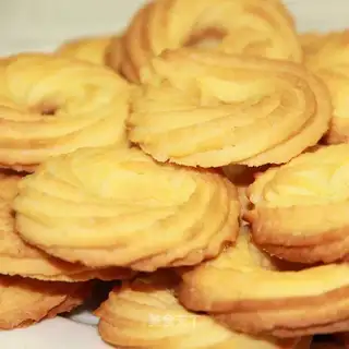 Handmade butter cookies