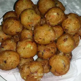 Roasted potato balls