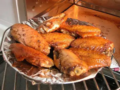Boiled wings