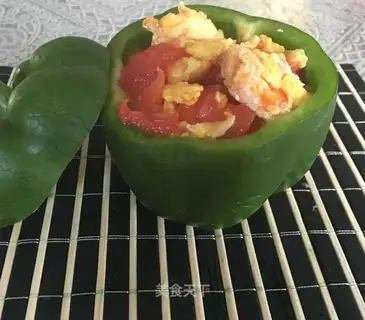 Tomato fried eggs