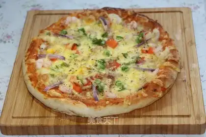 Shrimp Inda Pizza