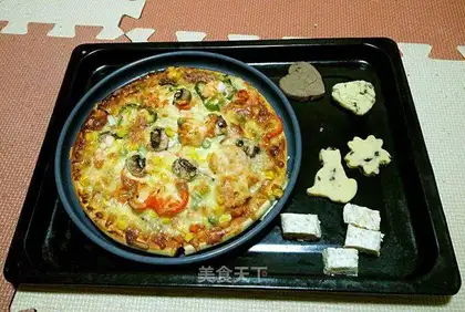 Chicken pizza