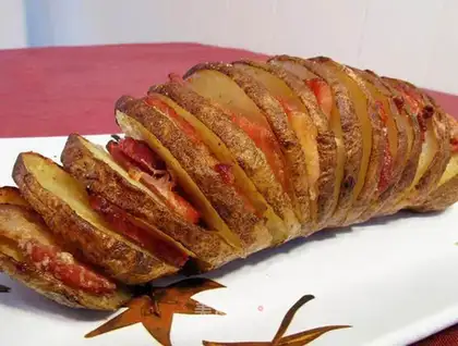 Bacon organ roasted potatoes