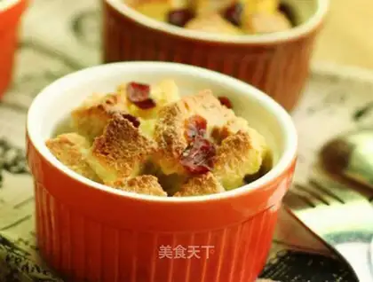 Bread butter pudding