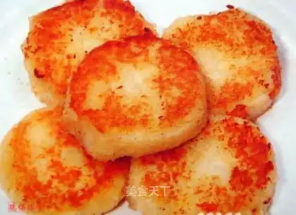 Fried soy-sand potato pie