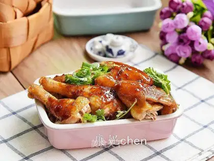Chicken with hot sauce