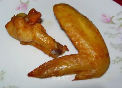Roasted chicken wings