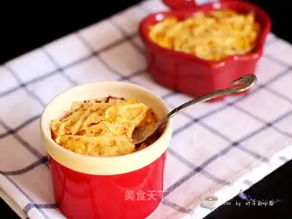 Cranberry cheese and potatoes