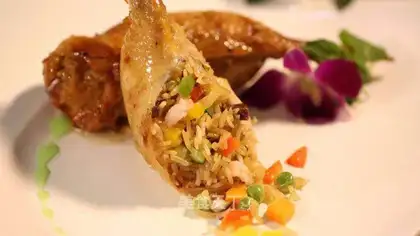 Taiwan chicken wing buns