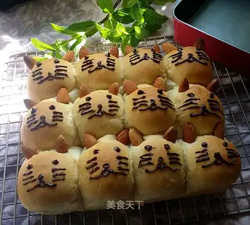Meows squeeze bread