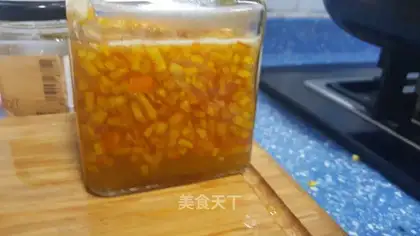 Homemade orange jam