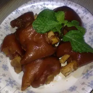 The foot of a pig