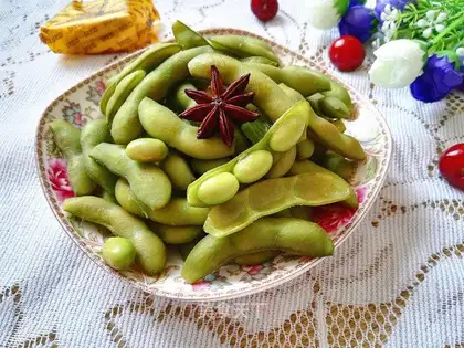 Water to boil the beans