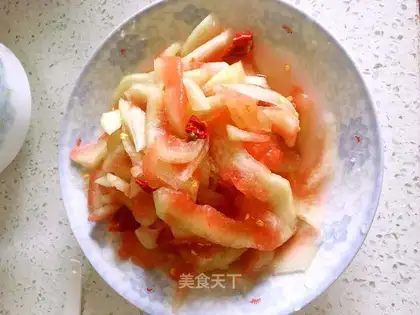 It's sour, spicy, spicy watermelon