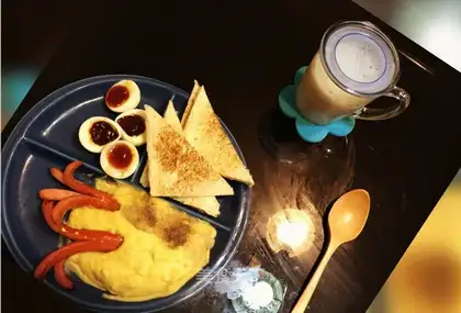 Potato mackerel sausage