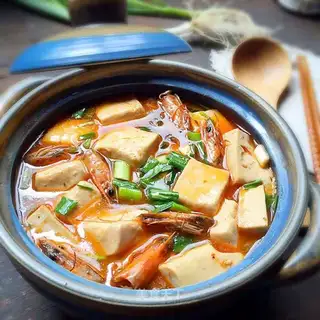 Shrimp tofu