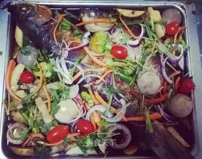 Baked fish