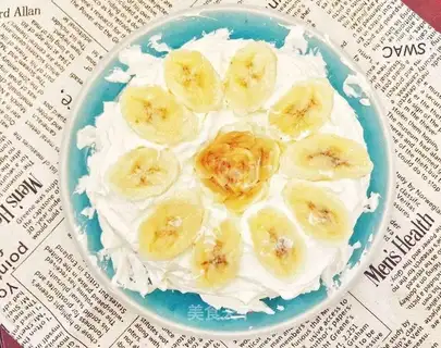 Banana cream cake