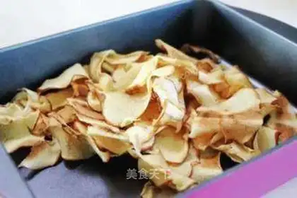 Baked apple chips