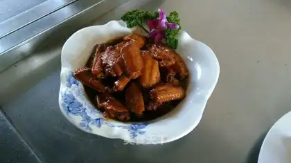 Coke chicken wings