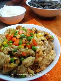 tricolor meat