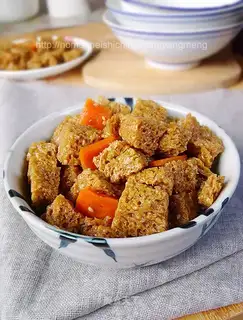 Honey-roasted bran