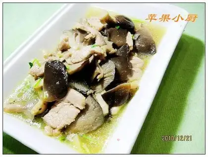 braised mushroom with pork