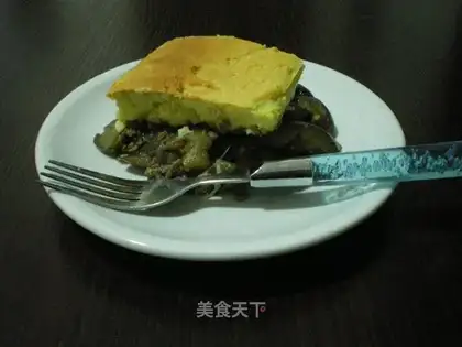 Minced beef with minced potatoes