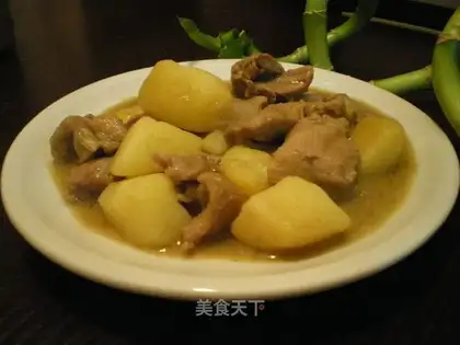 Simple Thai green curry