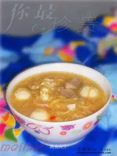 Clear soup noodles